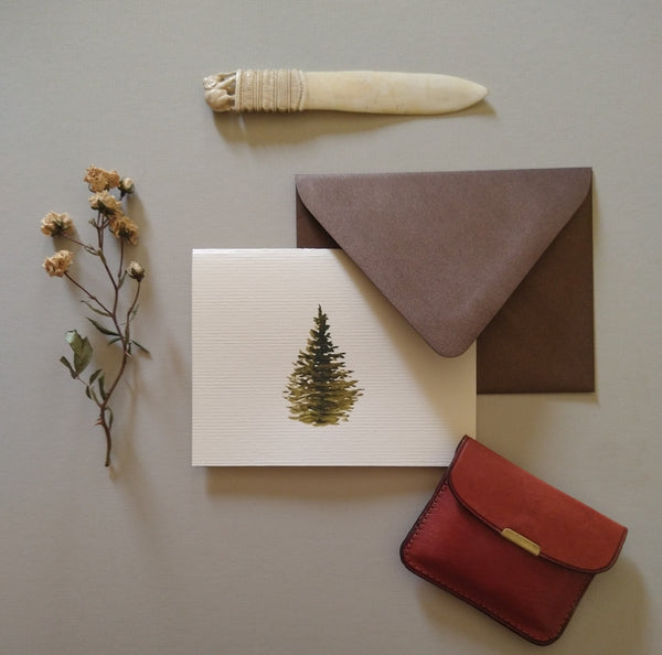 Hand-Painted Holiday Cards in A4